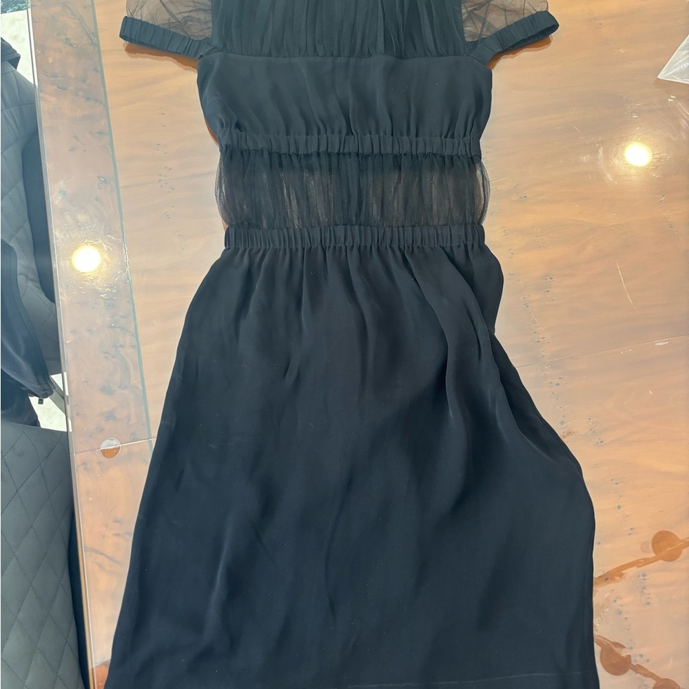 Christopher Kane Black Sheath Dress
